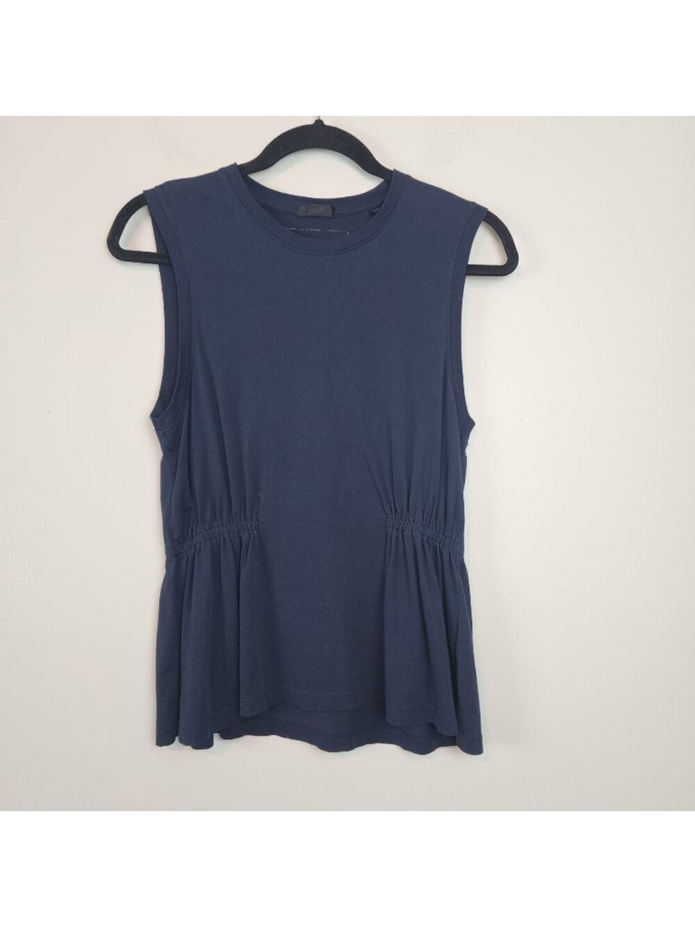 ATM Anthony Thomas Melillo sleeveless tank sz M women Navy Black